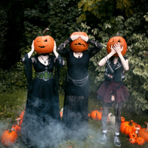 Silly shoots — Ghost & Pumpkin